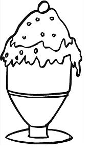 New Desserts Coloring Pages