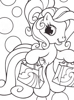 New My Little Pony Coloring Page