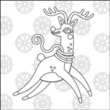 New Year 2021 And Many New Things Coloring Page