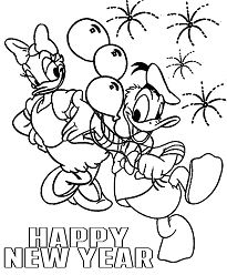 New Year For Toddlers Coloring Pages