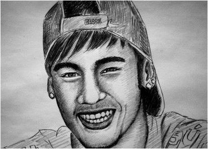 Neymar-image 3 Coloring Page