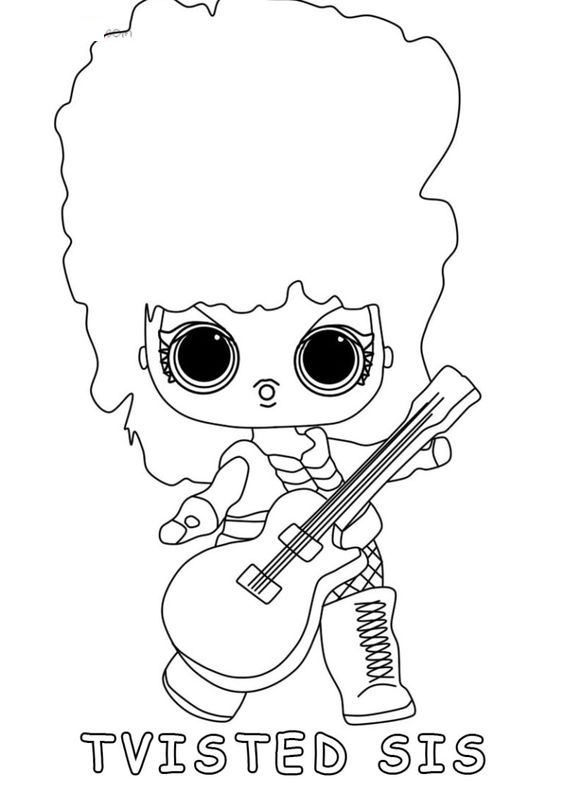 Nice Lol Surprise Doll Coloring Pages
