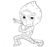 Night Ninja From PJ Masks Coloring Pages