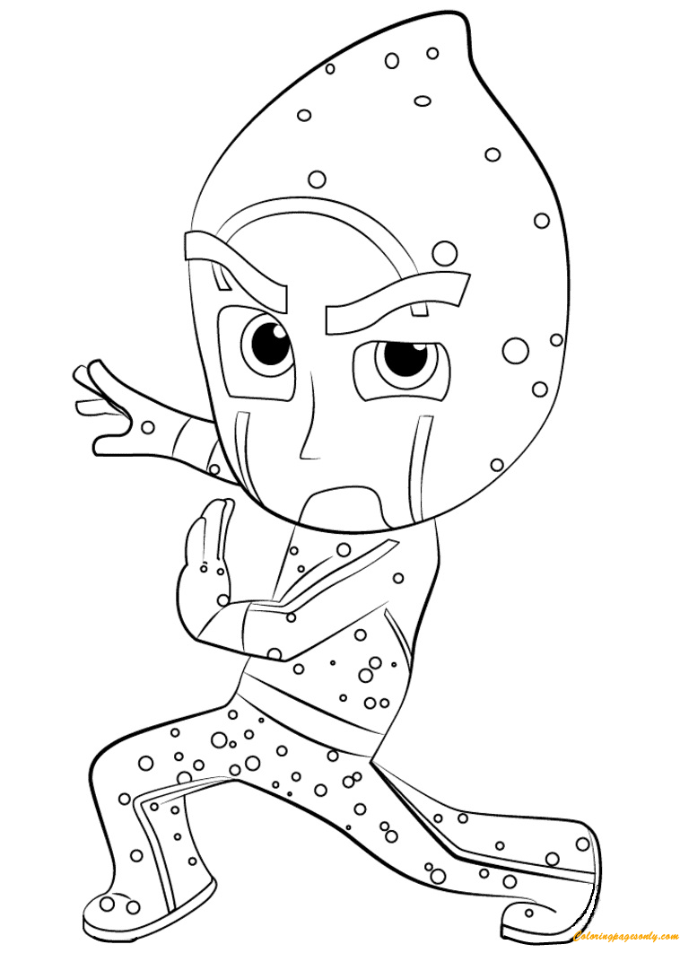 Night Ninja Coloring Pages