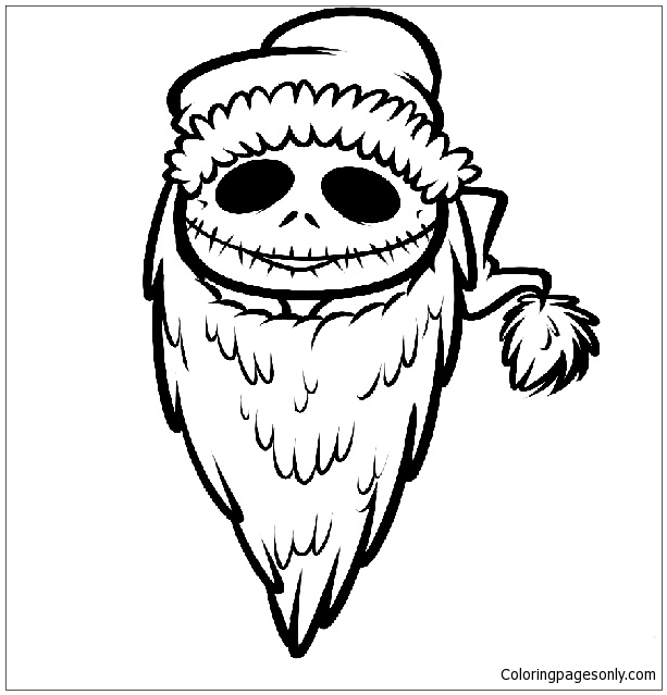 Nightmare Before Christmas Coloring Pages Holidays Coloring Pages 