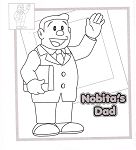 Nobita s Dad Coloring Pages