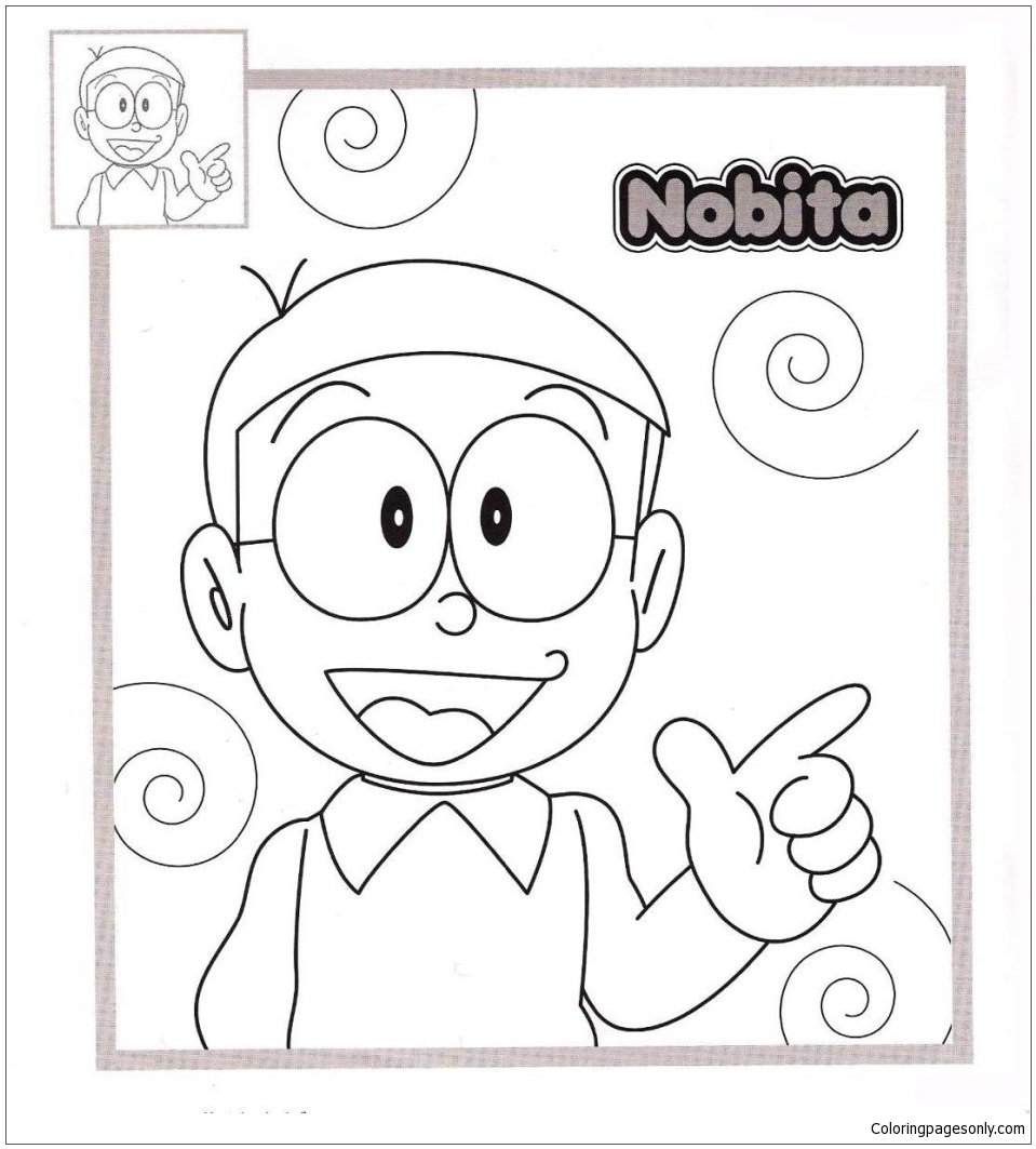 Download Nobita Coloring Pages Doraemon Coloring Pages Coloring Pages For Kids And Adults