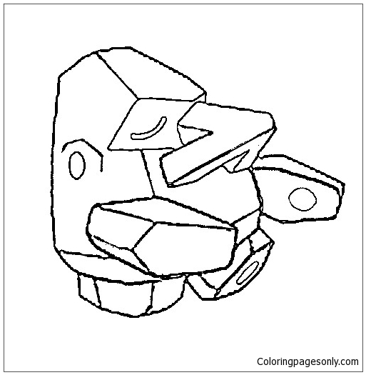 Nosepass Coloring Pages