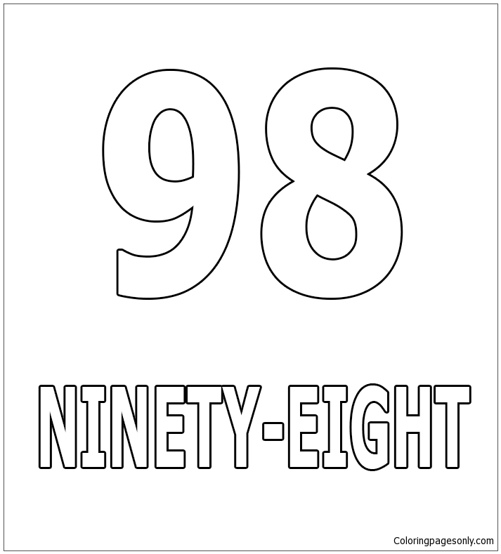 Number Ninety-Eight from Numbers