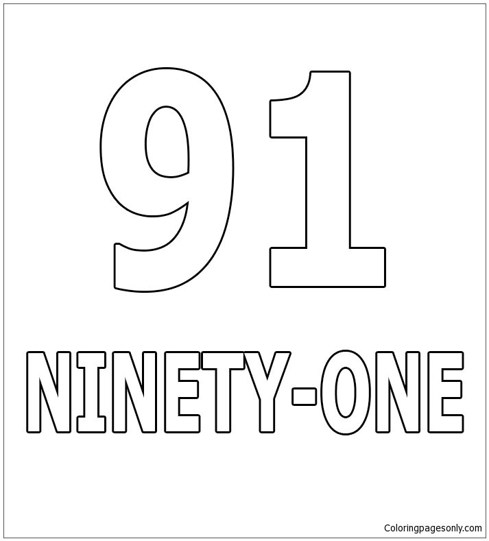 Number Ninety-One from Numbers