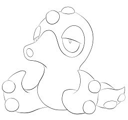 Octillery Pokemon Coloring Page