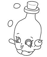 Olive oil shopkins Coloring Pages