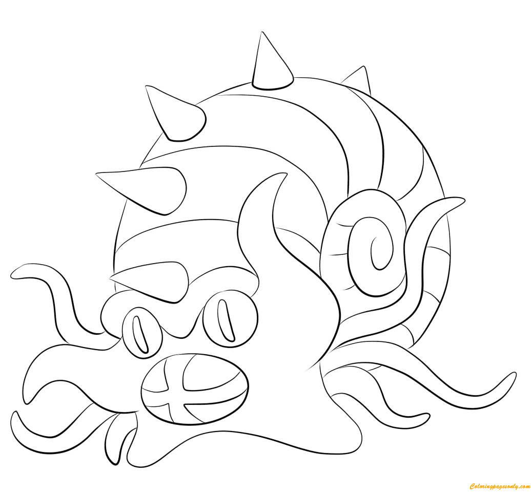 Omastar da Pokemon Characters