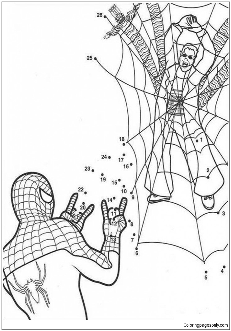 Человек паук задания для детей