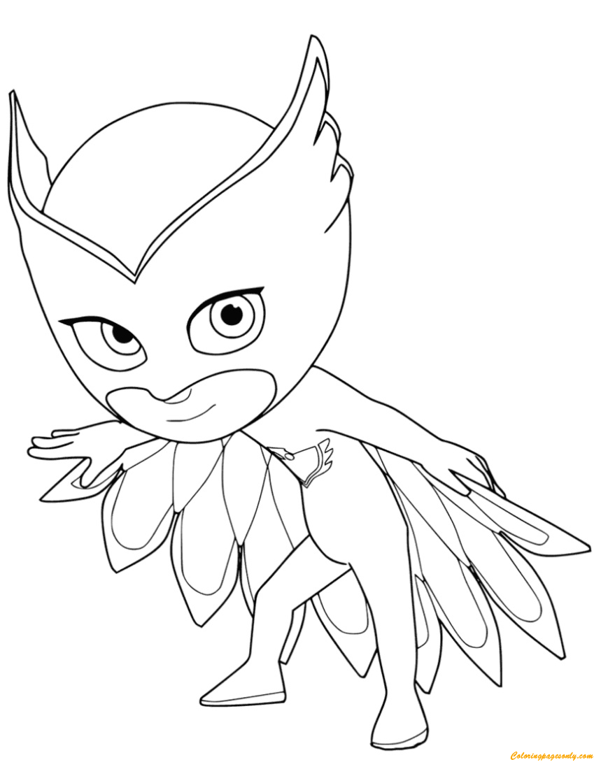 Owlette des masques PJ