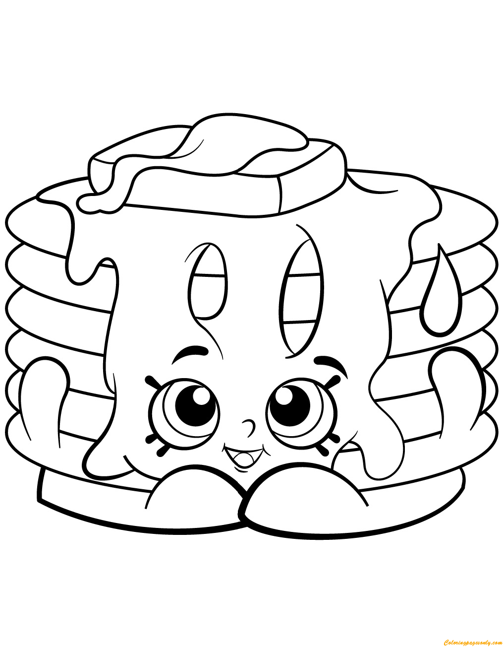 Download Pamela Pancake Shopkin Season 2 Coloring Pages - Toys and Dolls Coloring Pages - Free Printable ...