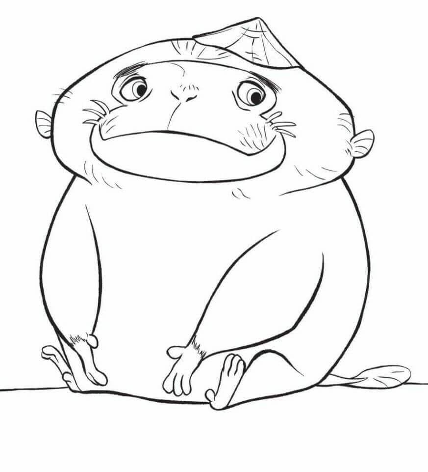 Pan is one of Team Ongis Coloring Pages