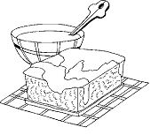 Pastry Desserts Coloring Pages