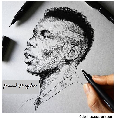 Paul Pogba-image 10 Coloring Page