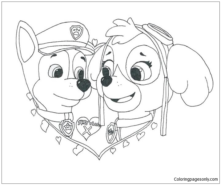 Paw Patrol 22 Coloring Pages