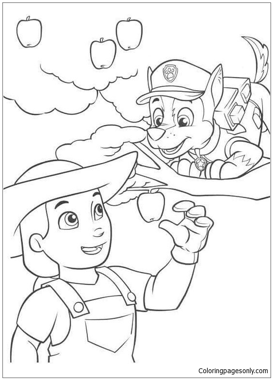Paw Patrol 23 Coloring Pages