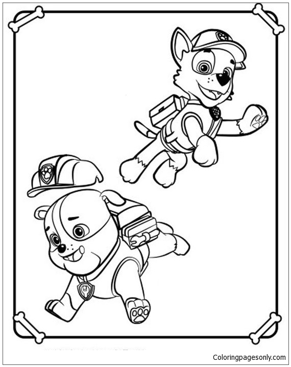 48 best ideas for coloring Valentines Day Paw Patrol Coloring Pages