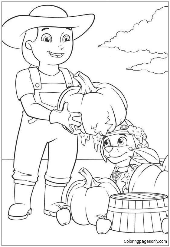 Paw Patrol 27 Coloring Pages