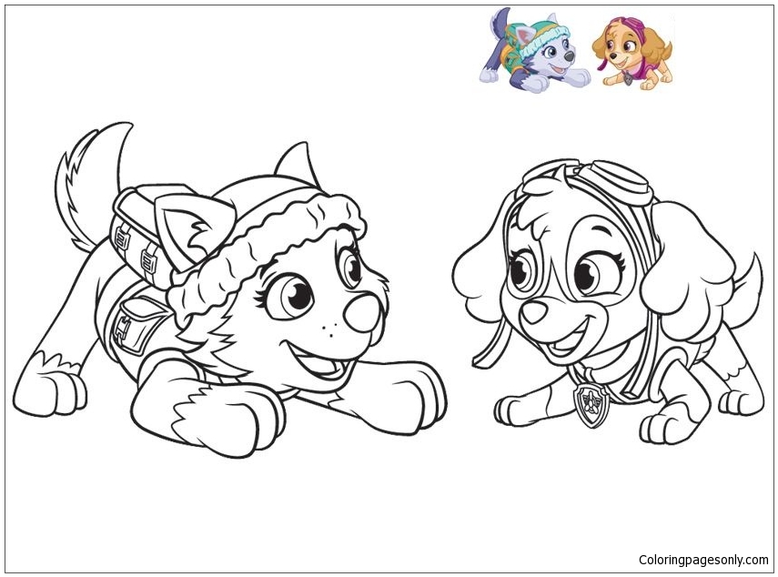 48 Best Ideas For Coloring Valentines Day Paw Patrol Coloring Pages