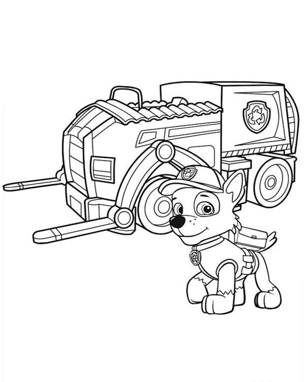 Download Paw Patrol 8 Coloring Pages - Cartoons Coloring Pages - Free Printable Coloring Pages Online