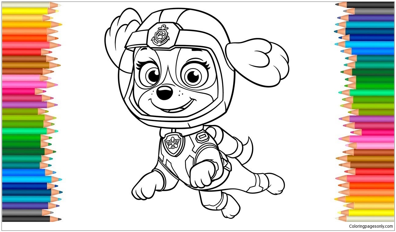 Sea PAW Patrol Coloring Pages