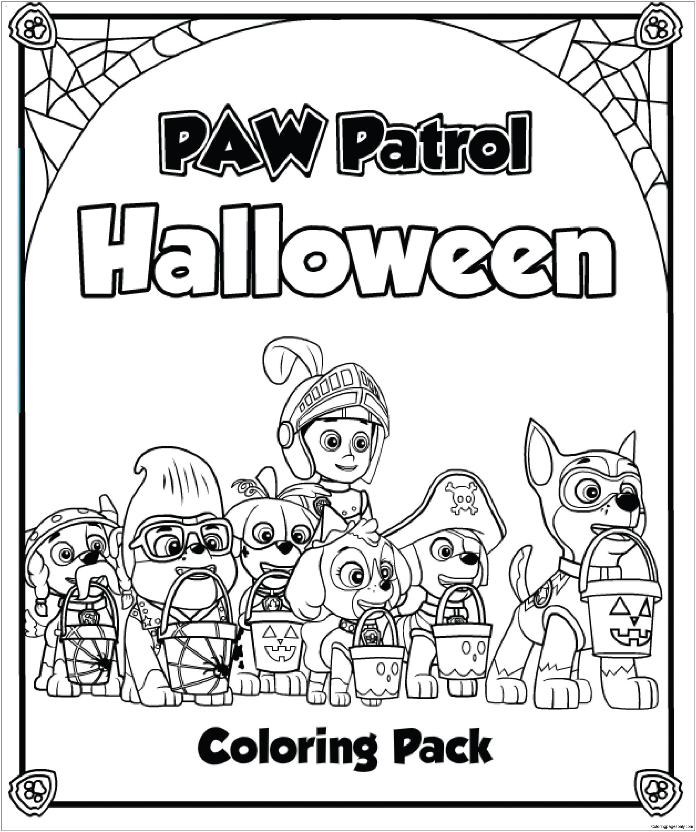 Paw Patrol Halloween 2 do Everest Paw Patrol