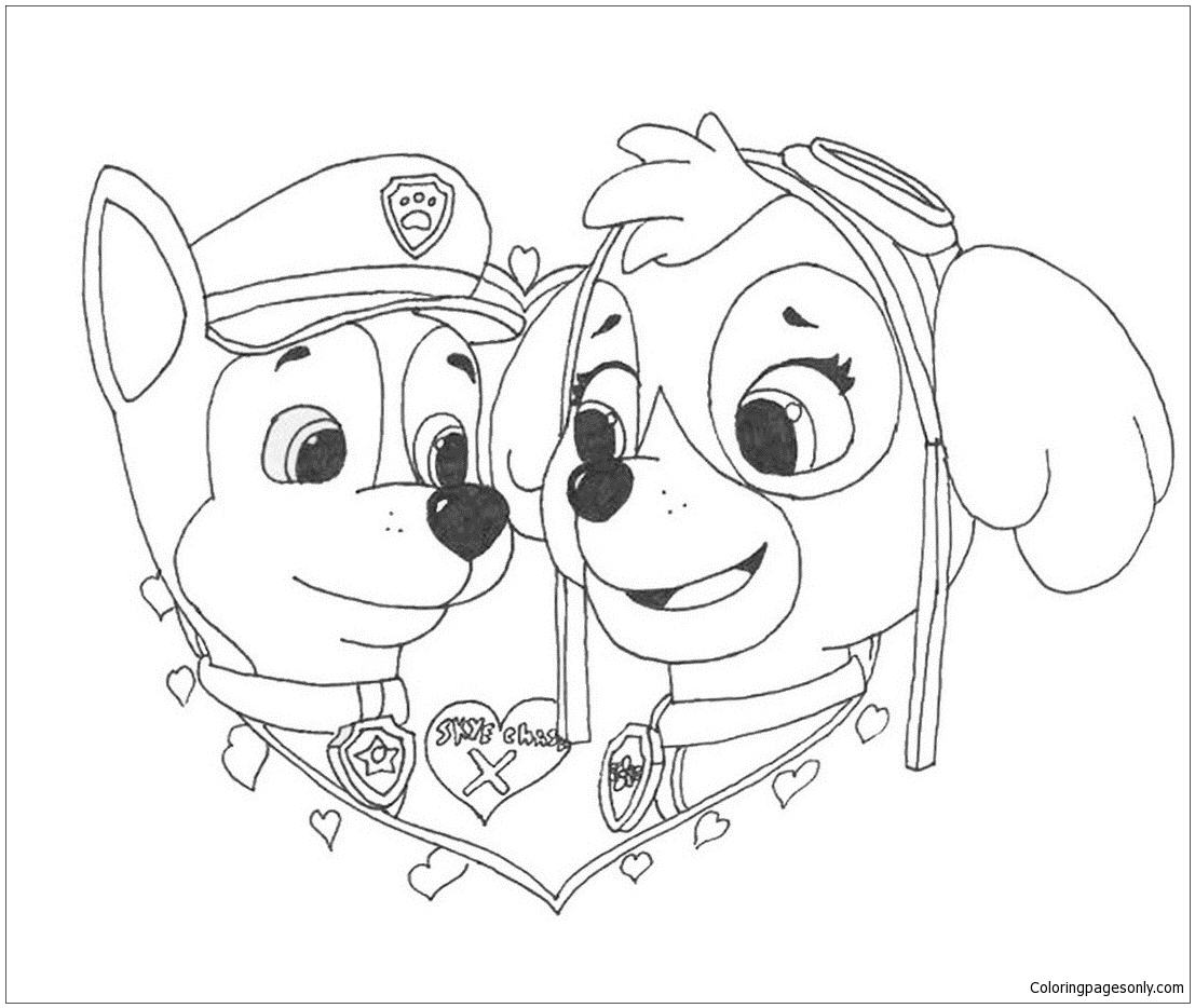 Printable Paw Patrol Valentines Printable Word Searches