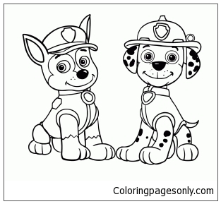 Paw Patrol Coloring Pages - Cartoons Coloring Pages Pages For And Adults