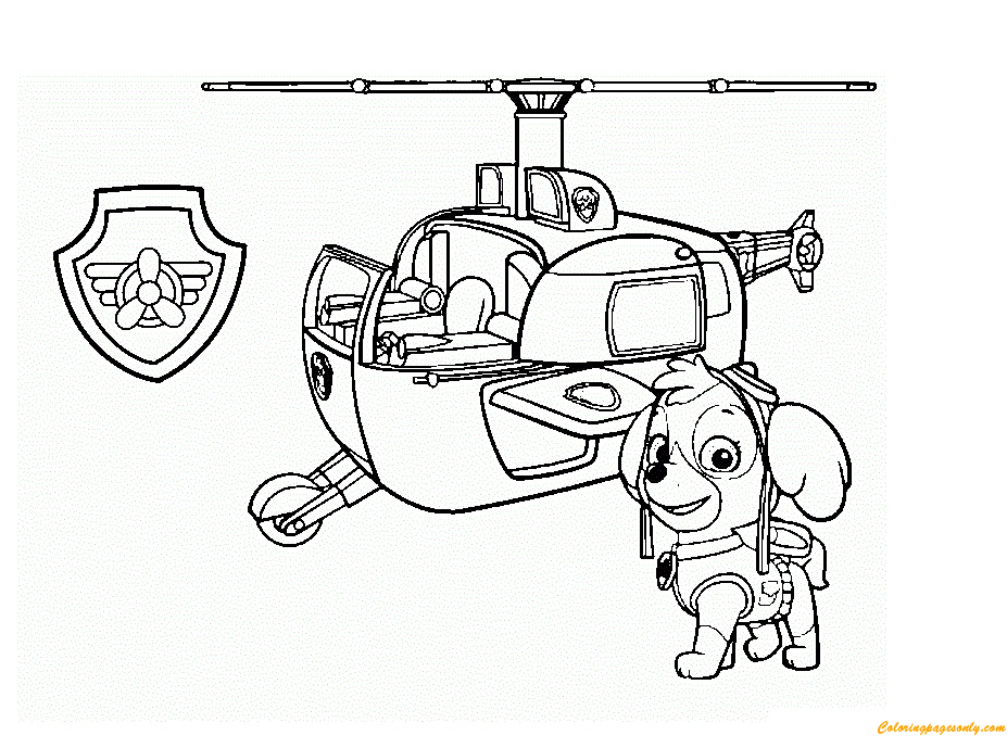 Paw Patrol Skye Want To Fly Coloring Pages Cartoons Coloring Pages Coloring Pages For Kids And Adults