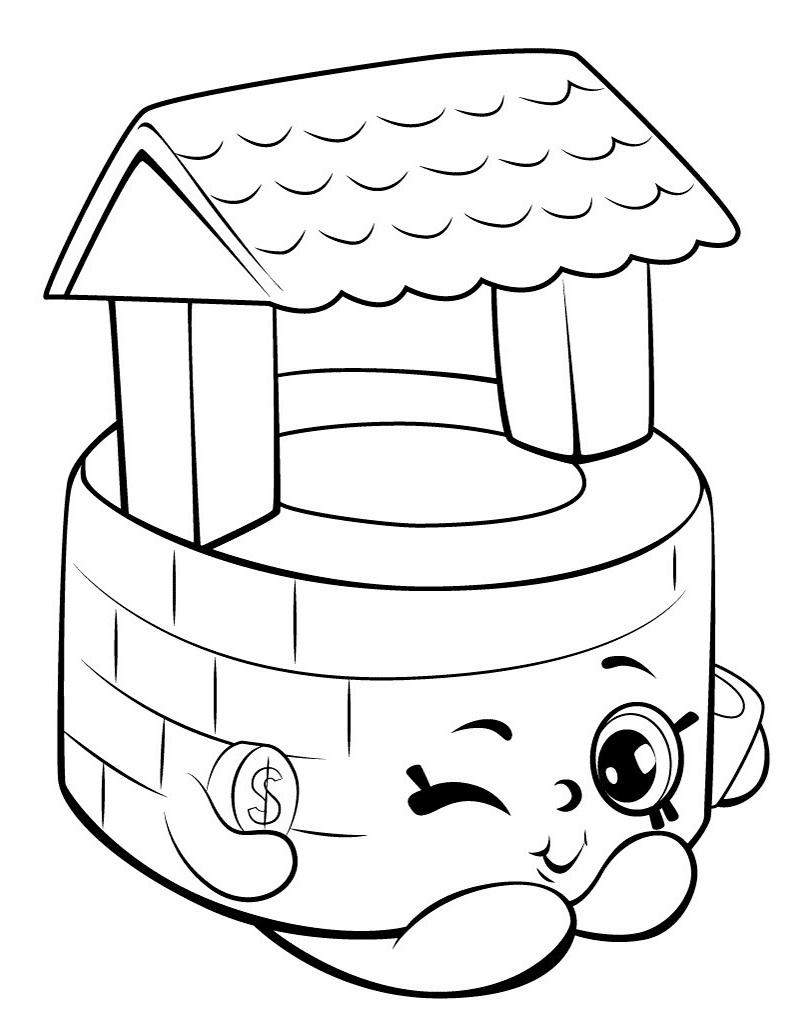 Penny Wishing Well Season 5 Coloring Page