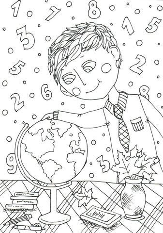 Peter Boy in September Coloring Pages