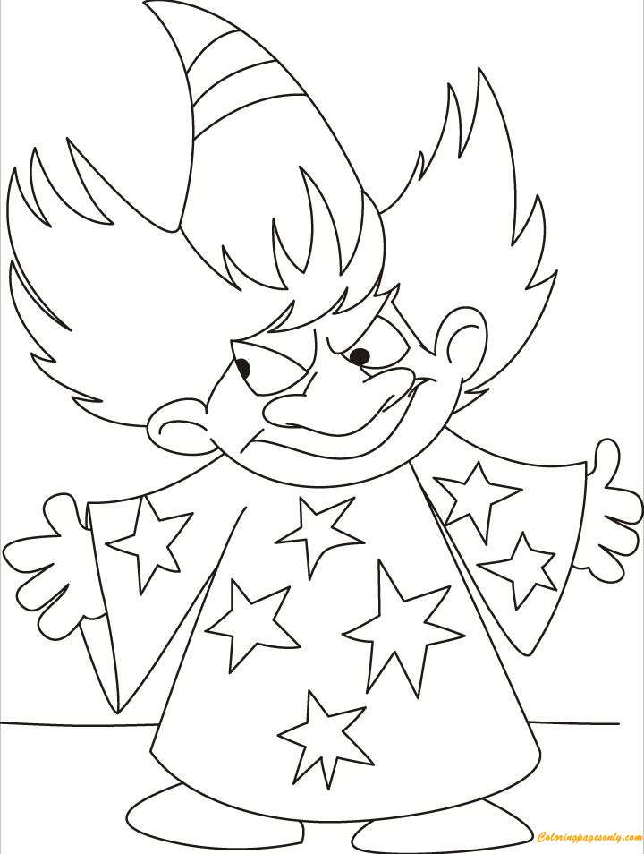Picture Of A Troll Coloring Pages