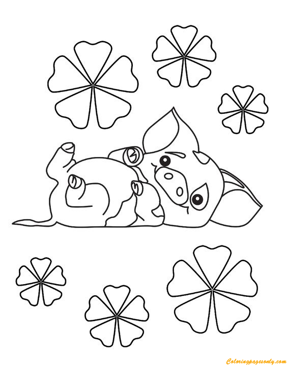 Pua From Moana Coloring Pages Cartoons Coloring Pages Coloring Pages For Kids And Adults