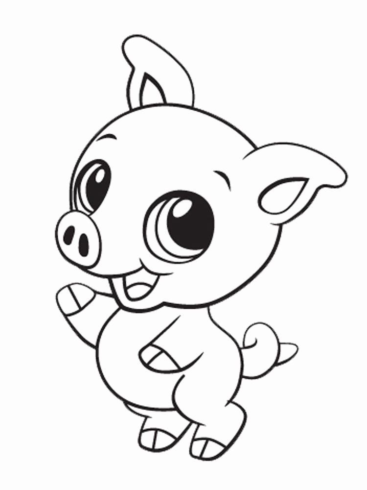 Piglet Coloring Page