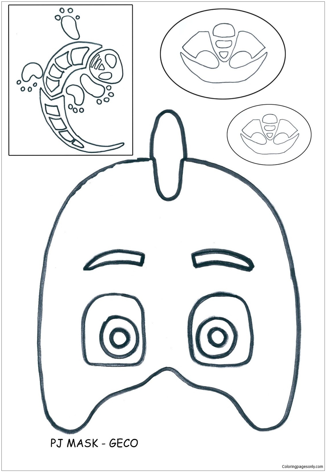 Pj Masks Coloring Pages Night Ninja See also these coloring pages below ...