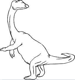 Download Plateosaurus 9 Coloring Pages - Dinosaurs Coloring Pages - Free Printable Coloring Pages Online
