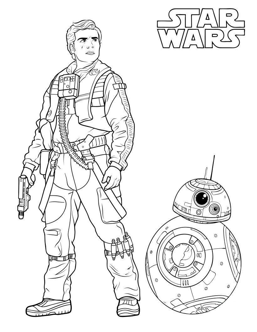 Poe And BB-8 from Star Wars Characters