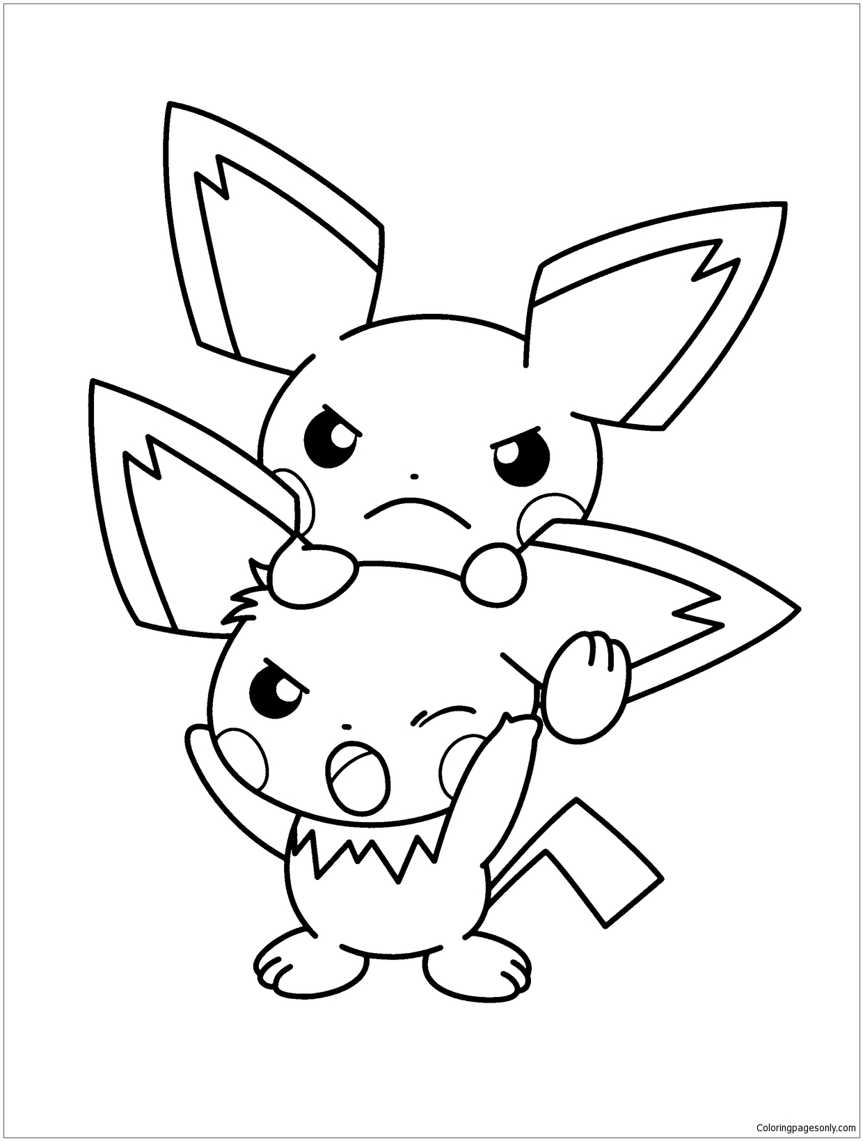 Pokemon 4 Coloring Pages
