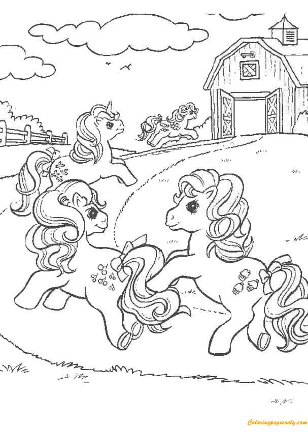 Ponis Running House de MLP