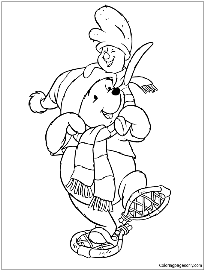 Pooh Bear Coloring Sheets Coloring Pages