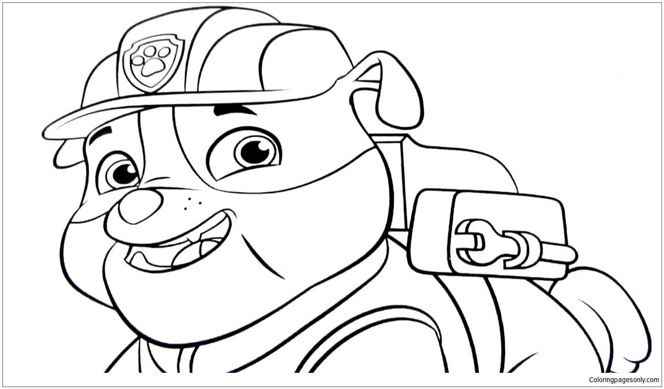 Popular Paw Patrol Coloring Pages
