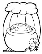 Pot Of Gold Coloring Pages