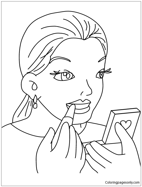 Precious Mother Coloring Pages