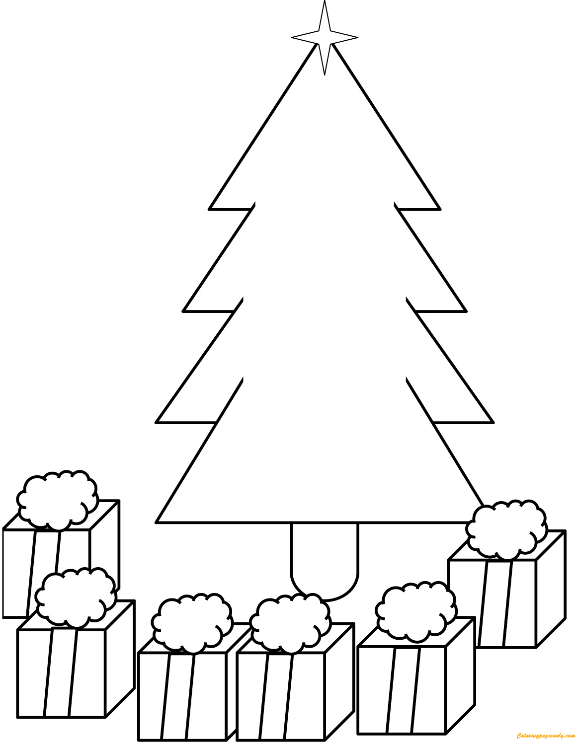 Cadeautjes onder de kerstboom van Kerstversieringen