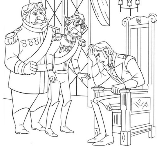 Elsa And Anna Design Coloring Page - Free Coloring Pages Online